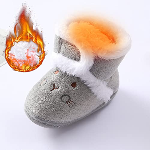 Infant Boy High Top Shoes Toddler Shoes Snow Booties Warming Infant Boys Baby Soft Girls Boots Infant Shows3