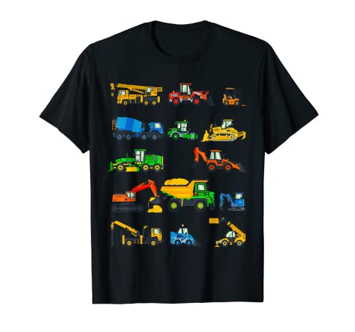 Bauausrüstung für Männer, Frauen, Jungen und Mädchen T-Shirt