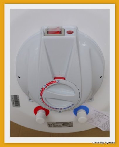 80 L Liter wandhängender Warmwasserspeicher druckfest 230 Volt/ 50 Hz inkl. Sicherheitsventil und Wandhalterung-3