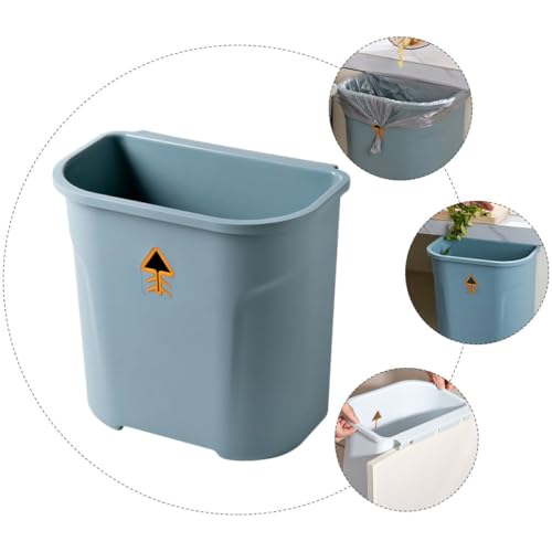 Contenedor de basura colgante para cocina, plástico miniatura 7