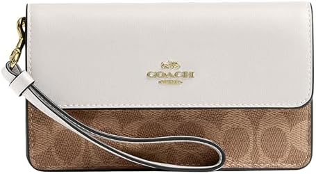 COACH womens Foldover Wristlet