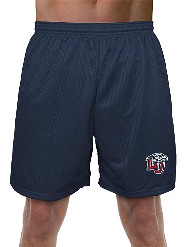 Liberty University Primary Mark Men's Adult Athletic Gym Shorts 7