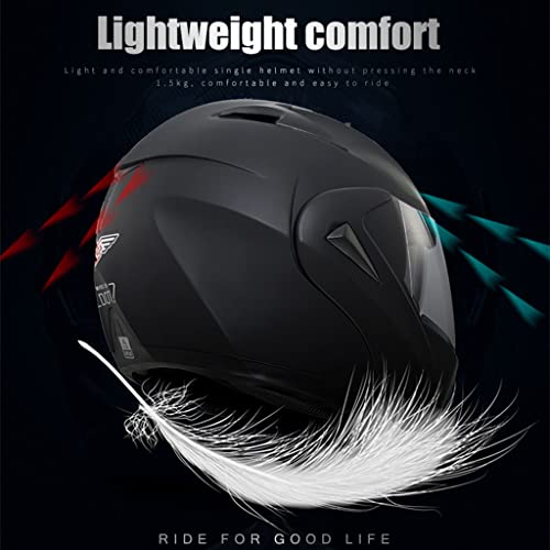 Motorcycle Bluetooth Helmet Modular Full Face Dot Approved Helmet Adult Men Women Flip Up Front Helmet With Tail Multi Color & Size Integrated Helmet Speaker With Microphone Crash Helmet -J-Small #TOP3
