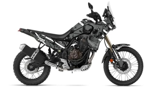 Arider Kit Déco pour Yamaha Tenere 700 2019-2024 | Set Autocollants Moto | Protection UV Peinture et Carénage | Technologie Canal d'air | Facile à Poser
