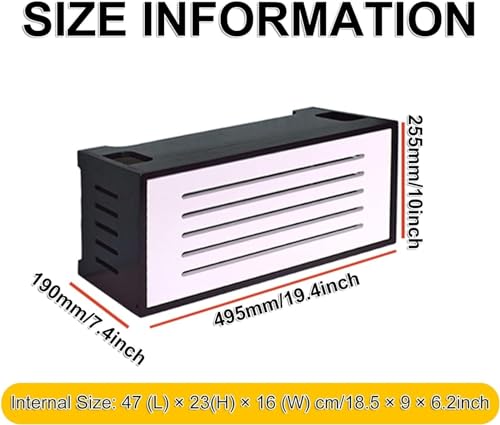 Étagère murale routeur Wi-Fi double niveau pour décodeur TV couleur E - 3