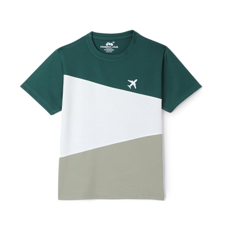 chopper club T-shirt da ragazzo vestibilità regolare in viscosa di alta qualità, confezione da 3 magliette da indossare per feste e ragazzi tencel3pk_BTR