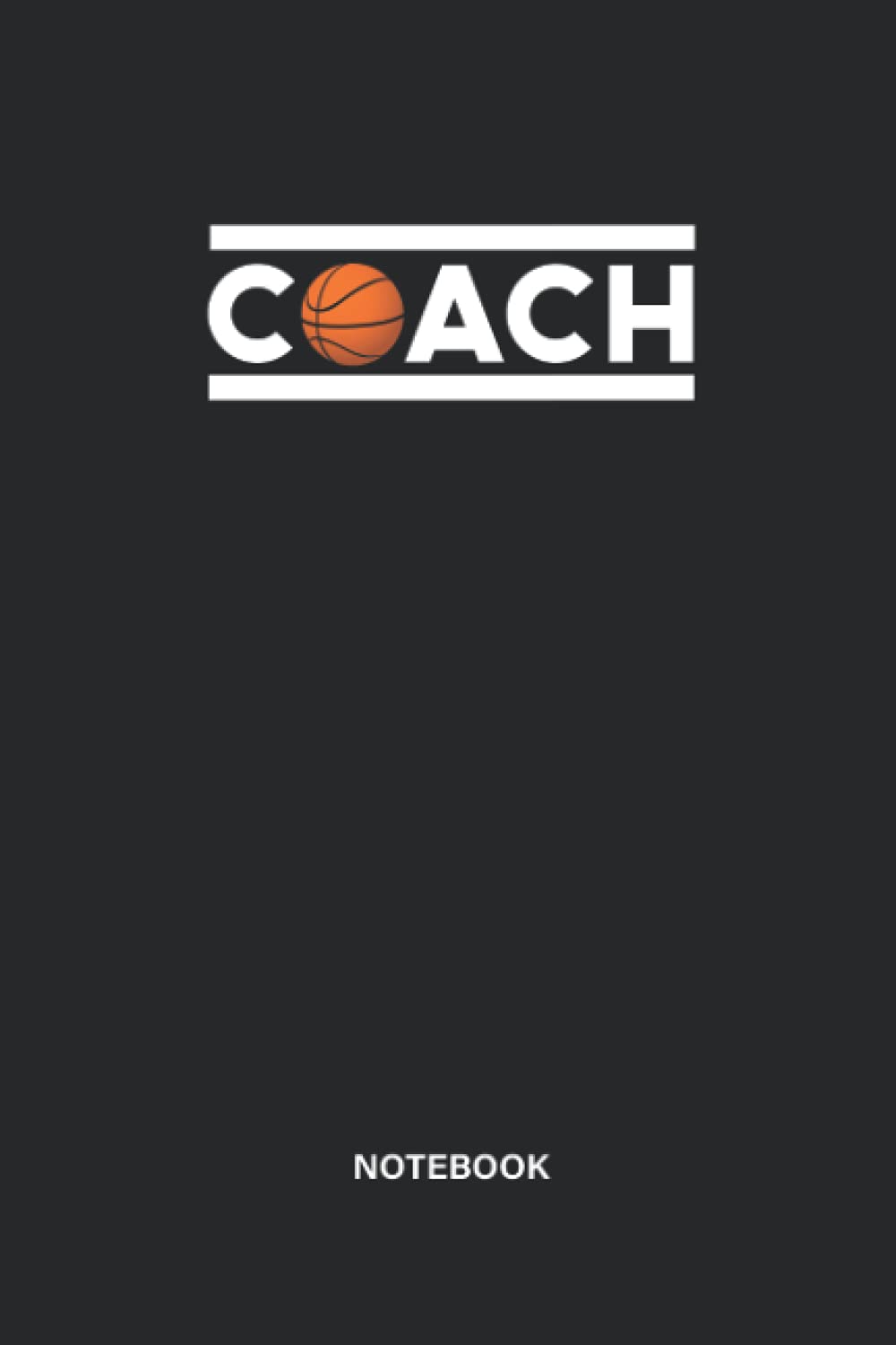 Coaches Notebook: Basketball Coaching Notebook with blank Half Court Nice Paperback