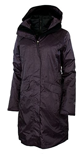 Columbia Timber Pointe Women's Printed Long Omni Heat Interchange Waterproof Jacket Parka (S, Dusty Purple Printed)
