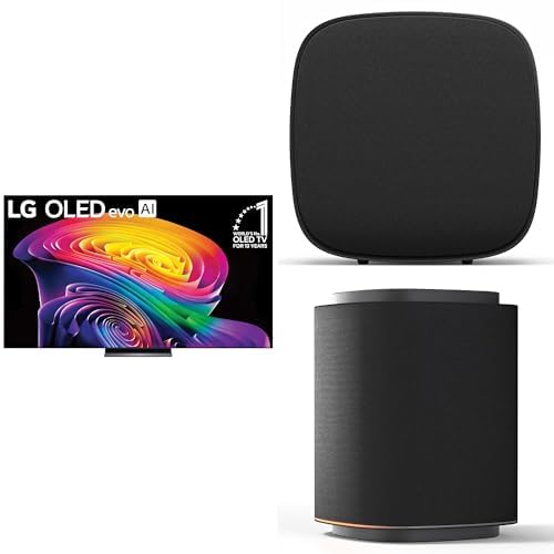 Image of LG 83-Inch OLED C6 TV & Sound Suite Bundle 83-Inch OLED evo AI 4K C6 TV + 2X M5 Wireless Dolby Atmos Speakers + W7 Wireless Subwoofer | Dolby Atmos, Dolby Vision, HDR10 (New 2026 Model)