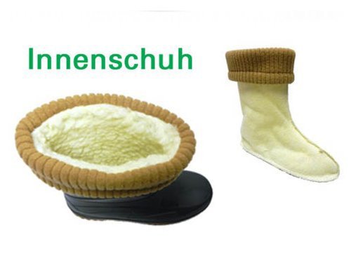 DEMAR Gummistiefel mit Wolle gefüttert Young FUR-2 (39, dunkelblau)