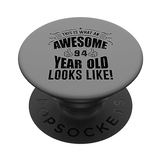 Esto es lo que un impresionante 94 años parece 94 cumpleaños PopSockets PopGrip Intercambiable