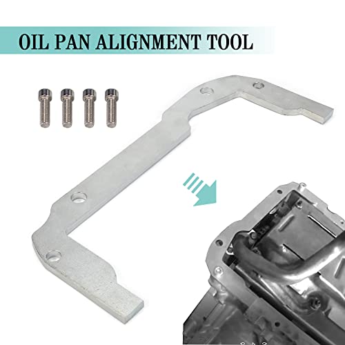 Ls Alignment Tool, Oil Diverter Barbell Front And Rear Cover Billet Alignment Tool & Oil Pan Alignment Tool Fits For Gm Ls Engines Ls1 Ls2 Ls3 Ls4 Ls6 Ls7 Ls9 Lsa L99 Ls9 Lsa Lq4 4.8 5.3 5.7 6.0 #TOP2