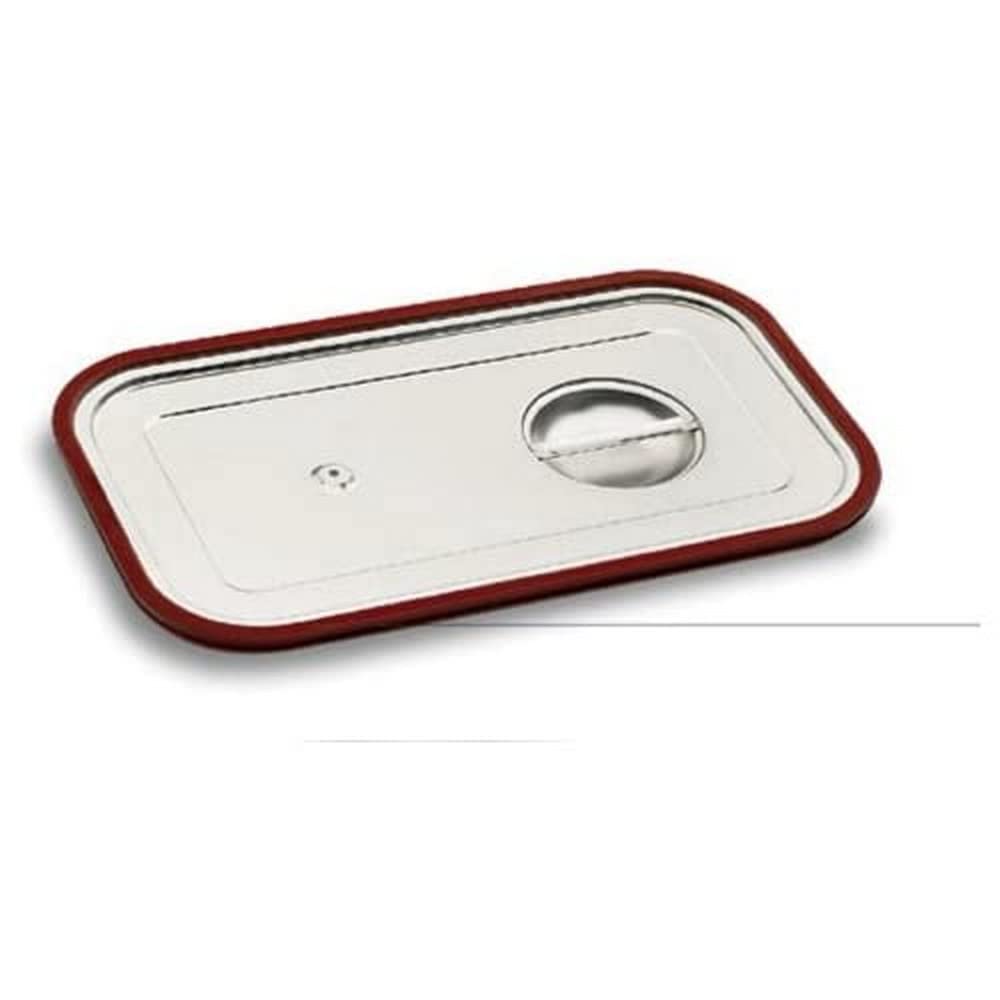 Lacor 66901 - Coperchio con silicone per Bacinella Gn 1/1 | Utensile professionale duraturo; progettato per prestazioni ottimali e una pulizia rapida in lavastoviglie