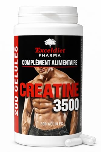 Créatine Monohydrate gélules 100% pure pour booster votre whey protéine