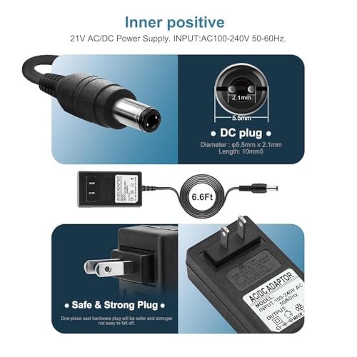 Image of 12V 3A 2A AC Adapter Charger with 8 Tips, ac /dc Adapter 100-240v, 50 /60hz 12 Volts 3000mA DC in 12V Power Supply Cord for Sceptre Monitor Series, Seagate WD, LED Strip Light, CCTV Camera,Router Cable