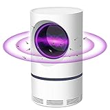 VZATT Lámpara Antimosquitos, [Versión 2021] Lámpara de Asesino del Mosquito, USB Mosquito Killer Lamp - Seguro y Sin Ruido Lámpara Mosquitos Control de Insectos para Hogar, Habitación, Cocina, Jardín