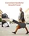 VEVOR Electric Guitar Hard Case, 41.34 in Gourd-Shaped Guitar Hard Case, With Lock Latch Keys Handle, PVC Padding Soft Lining Water-Resistant Hard Shell Guitar Case, for 39 in LES Paul Guitars, Black