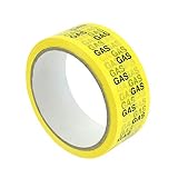 Arctic Hayes Gas 38 mm ID-Klebeband, schwarz/gelb
