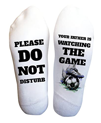 Do Not Disturb Your Father Is Watching the Game – Soccer Gift for Men - Main Image