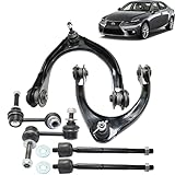 Control Arm Kit For 2009-2015 Le.xus IS250 IS350 C，CF Sport，Base Front Upper Control Arm Ball Joint Assembly Set of 6