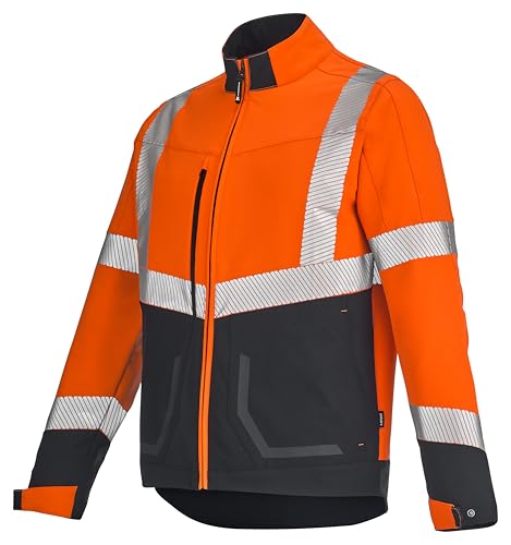 Vêtements de travail blouson LUX PI Lafont orange fluo noir S