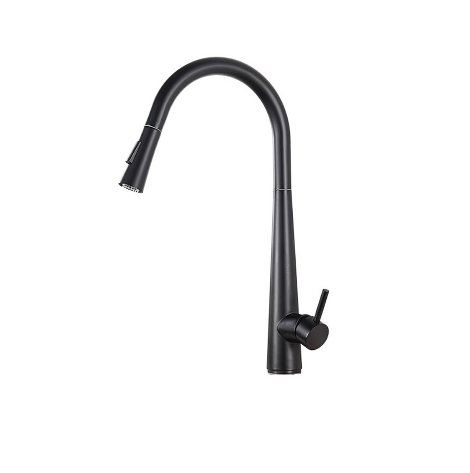 HADECOLL Pull-Out Faucet Sensor Kitchen Faucets Smart Touch Control Inductive Faucet Mixer Tap Sensitive Kitchen Easy To Install,No Sen-Matte Black