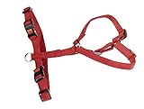 guter Tragekomfort Karlie Hundegeschirr Suave, 65 cm - 100 cm x 25 mm, rot
