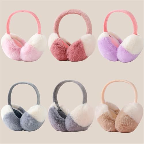 Women Girls Winter Ear Muffs Warm Earmuffs Ear Cover Soft Plush Ear Muffs Plush Ear Warmers Outdoor Headband2