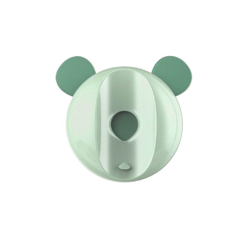 Portacepillos de Dientes para Familia Soporte Magnético For Cepillo De Dientes Eléctrico, Sin Necesidad Perforación, Montado En La Pared Cocinas(Grün)