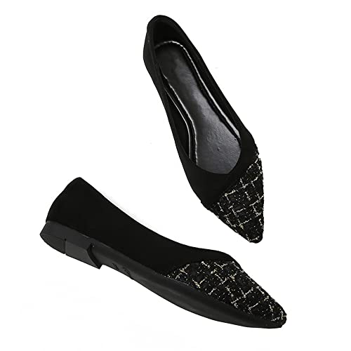 Hee grand Flats for Women Pointed Toe Slip on Ballet Flats Comfortable Dress Shoes Lightweight Casual Loafers2