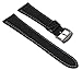Produktbild Ersatzband Uhrenarmband Leder Band schwarz 23mm passend zu Citizen Eco Drive Satellite Wave CC3000-03E CC3000-54L 28538