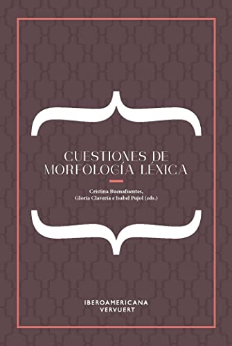 Portada de Cuestiones de Morfologia Lexica