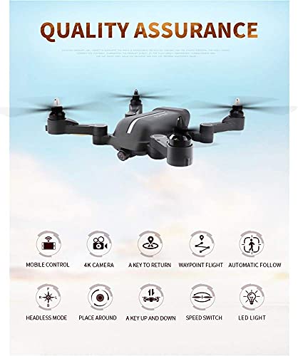 YYAI-HHJU GPS-Drohne, Dual-GPS-Drohne Mit 4K Uhd 120 ° Weitwinkelkamera, 2000 M Rc-Entfernung, 5 Ghz WiFi FPV Rc… – Bild 4