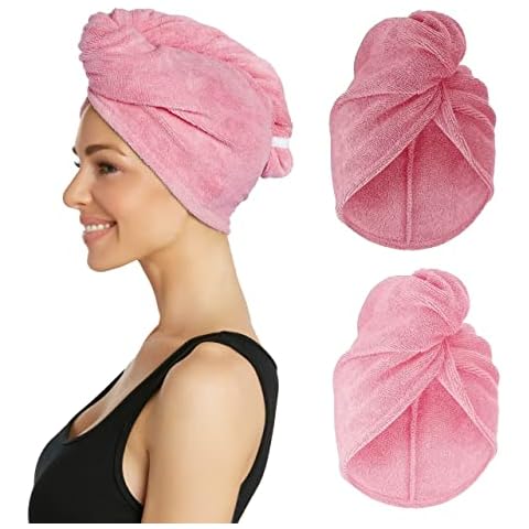 Turbie Twist Super saugfähiges Mikrofaser-Handtuch Cover