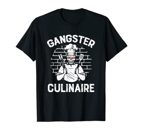Grille BBQ - Gangster Culinaire - BBQ Grill T-Shirt