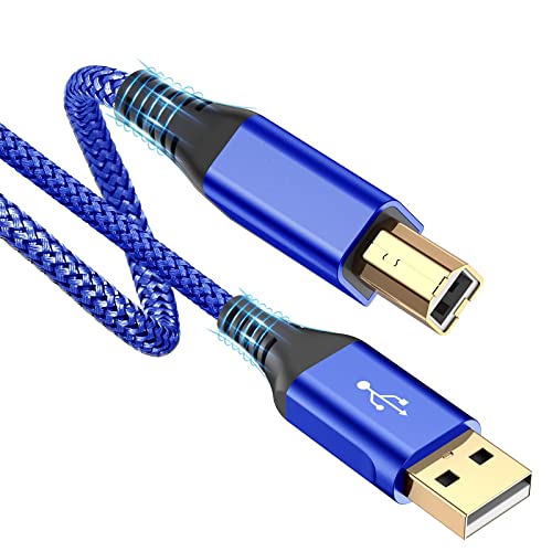 Ricambio Cavo HL-2240 HL-2130 Cavo USB Per Stampanti Brother HL-2240, HL-2130, 2250DN, MFC-5890CN - 1.8 Metri, Piatto Brother PR