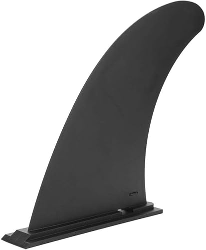 Miniatura 9 de Aletas de surf inflables de 9 pulgadas, plástico, negro, adecuadas para tablas de surf y canoas, mejora la estabilidad y el rendimiento de rotura de
