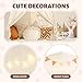 Sumbababy Large Teepee Tent for Kids: with Star Lights & Flags - Tent for Kids Indoor Kids Teepee for Boys & Girls - Playhouse Inside Canopy Bed for Playroom Gift Toys (Cream)