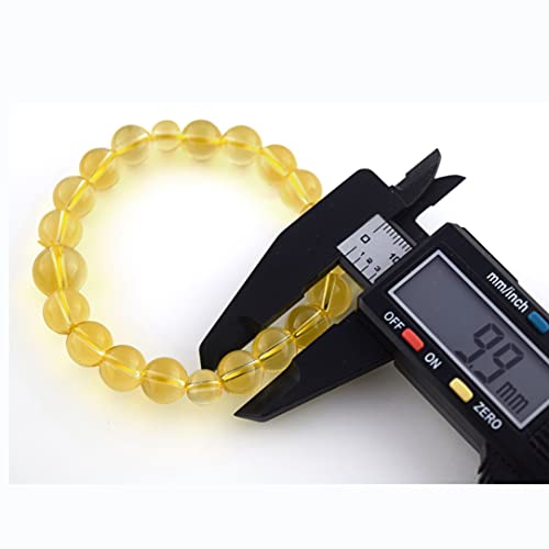 10Mm Yellow Citrine Quartz Crystal Bracelet Japanese Juzu Prayer Beads Rosary Jewel Handmade In Kyoto Bracelet For Women&Men Gifts #TOP5