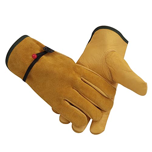 Tmzhistar Cowhide Leather Work Gloves For Men And Women,Gardening Gloves,Driving Gloves (Xl) #TOP3