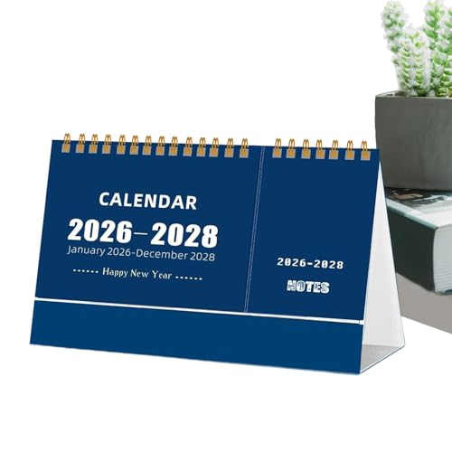 Planificador diario de mesa con diseño estético para casa y escuela
