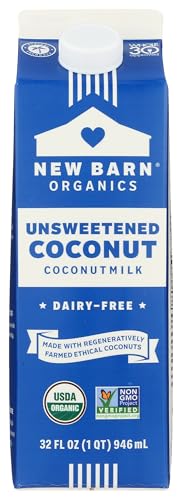New Barn Organic Unsweetened Coconutmilk, 32 Fz