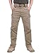 MAGCOMSEN Herren Draussen Dauerhaft Multi Taschen Entspannt-Fit Taktisch Cargohosen Arbeitshose, Khaki, 38