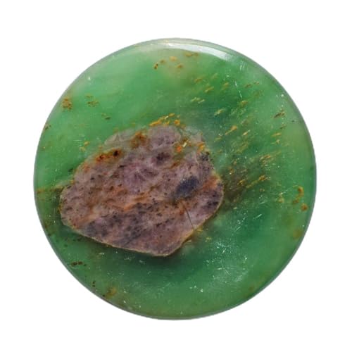 Jade néphrite rond de 47 mm pour harmoniser et stabiliser votre personnalité