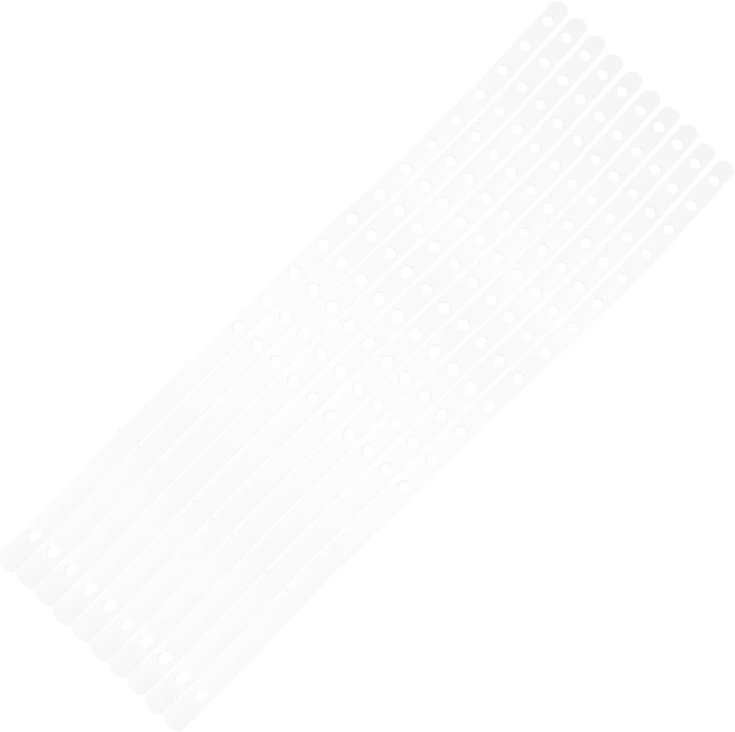 10pcs Plastic Hanger Connector Strips for Tops and Pants
