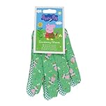 Robert Frederick Peppa Pig Children’s Gardening Gloves | Padded Non-Slip Outdoor Gloves for Kids | Protect Hands While Digging & Planting | Official Licensed Gift