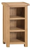 Chester Bibliothèque en Bois, Finition chêne Moyen, Taille Unique