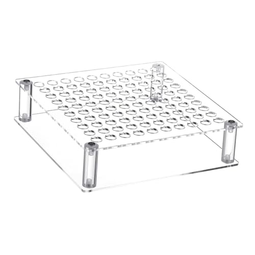 Pot à stylos en acrylique transparent de grande capacité predolo pour l'organisation de bureau - 7