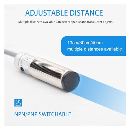 Capteur photoélectrique M18 infrarouge résistant IP66 pour éliminer les fausses détections