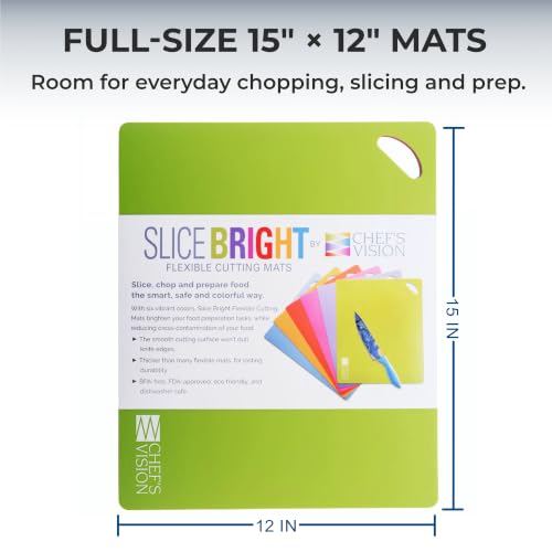 Juego de 6 tablas de cortar flexibles CHEF'S VISION miniatura 6